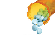 Nearly half of all Americans took at least one prescription pain reliever, tranquilizer, sedative or stimulant last year, a federal survey finds