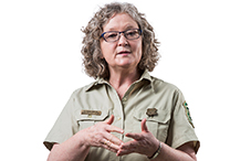Patricia Winter's research for the U.S. Forest Service is identifying ways to keep communities healthy in the face of climate change