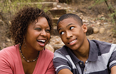 Warm parents, healthy teens