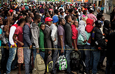 Haitians and Africans seeking asylum in the United States