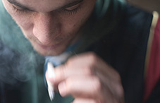 Young teens who suffer from depression are more likely to misuse marijuana at age 18.