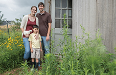 Dr. Kristin Addison-Brown, with her husband, Brandon Brown, and son, Isaac. Their work-life balance includes relying on the support of faith, family and friends.