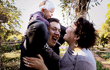 Dr. Amanda Rios finds balance by remembering to be fully present whenever she has time for leisure with her husband, Aaron, and daughter, Olivia.
