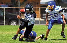 Football players who start the sport before age 12 are at increased risk for mood and behavior disorders later
