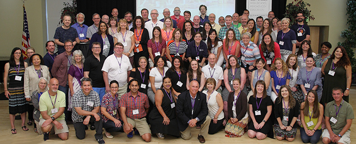 Participants with Tony Puente