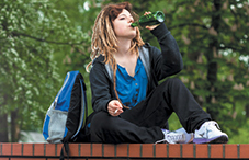 Teen drinking
