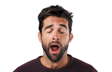 “Catching” yawns easily is a sign of empathy, one study suggests.
