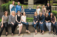 Members of the Pitt Parents and Children Lab, run by Dr. Daniel Shaw, back row, second from left.