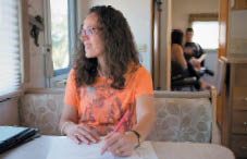 Dr. Angela Scarpa retrofitted an RV to include a full treatment room and family waiting area in the Mobile Autism Clinic.