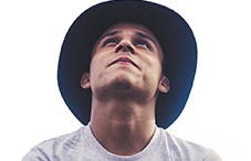 Young man thinking