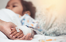 pediatric pain in bed