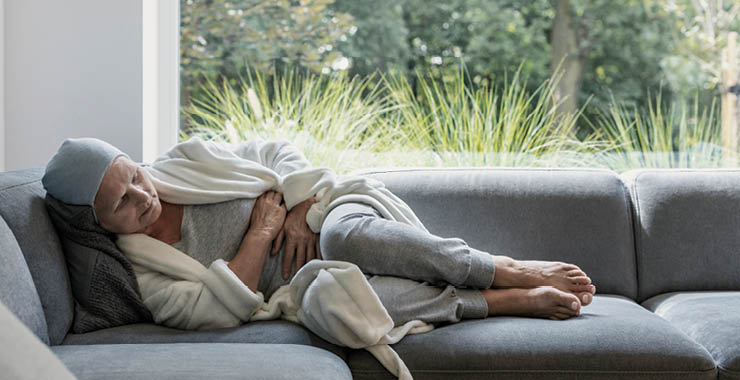 Monitor on Psychology: June; woman laying on a couch