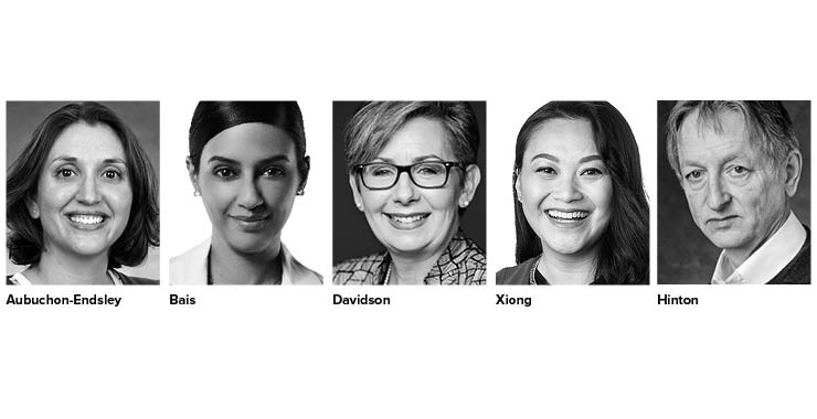 Monitor on Psychology: June; headshots of psychologists in the news