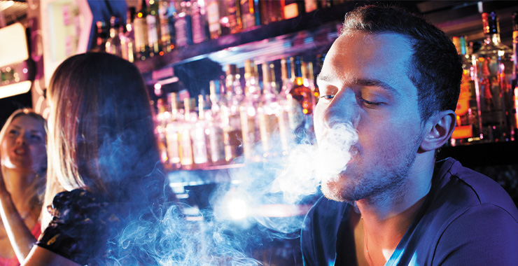 Young adult smoking