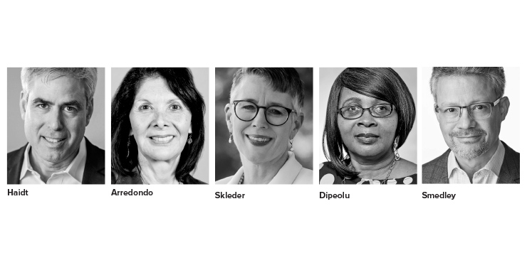 Headshots of November's recognized psychologists
