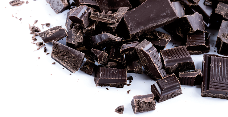 People who eat dark chocolate are less likely to be depressed.