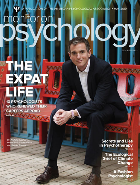 Monitor on Psychology: May 2019