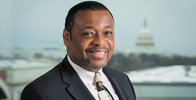 Close-up of Dr. Arthur C. Evans, Jr. 