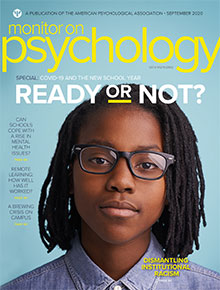 September 2020 Monitor on Psychology 