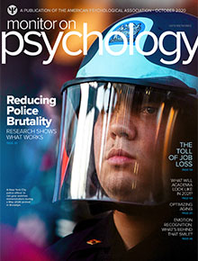 October 2020 Monitor on Psychology 