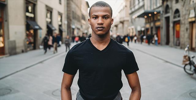 young Black man
