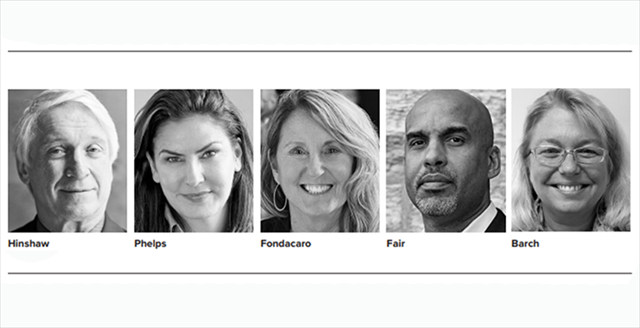 Headshots of this month's highlighted people