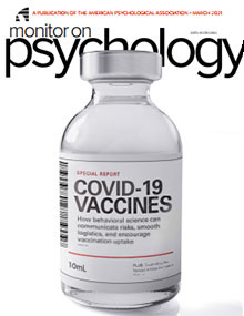 March 2021 Monitor on Psychology