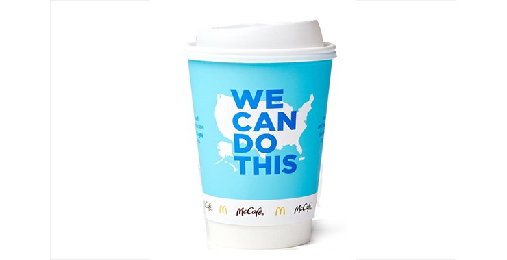 McDonalds coffee cup