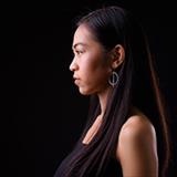 profile view of a young Asian American woman