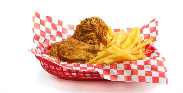 basket of fried food