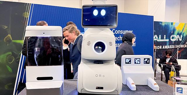 technology on display at CES 2024
