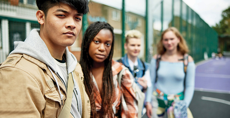 group of young adults