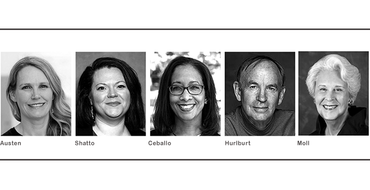headshots of recognized psychologists