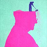 graphic of a person who's sweeping away another person's head