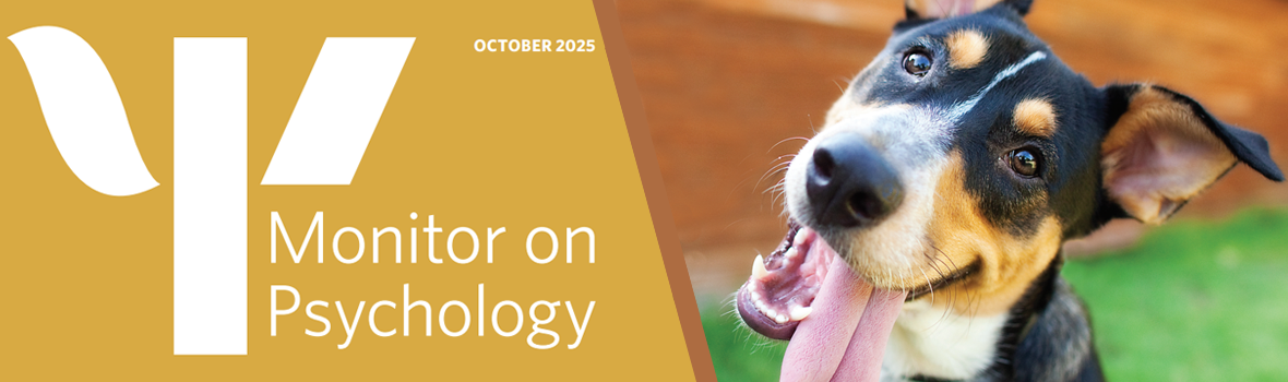 October 2025 Monitor on Psychology hero