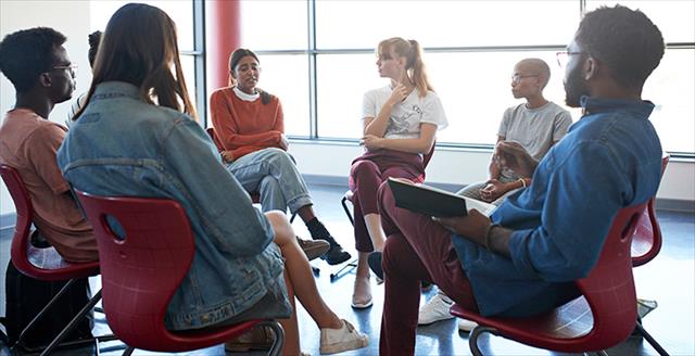 support group meeting