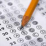 pencil and bubble test sheet