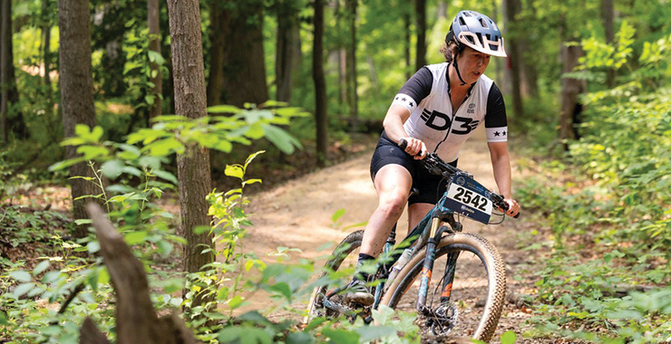 mountain biker