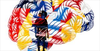 colorful twisted rope