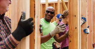 building a house