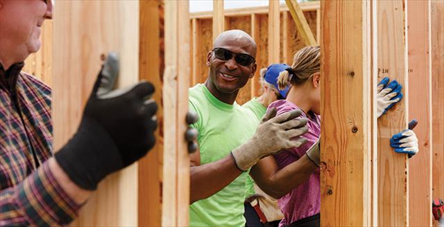 building a house