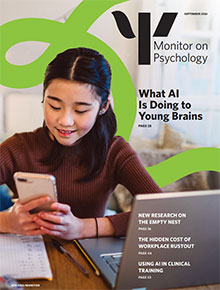 September 2026 Monitor on Psychology cover