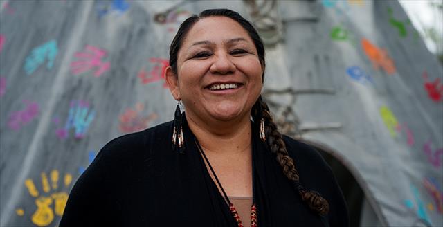 Native American woman