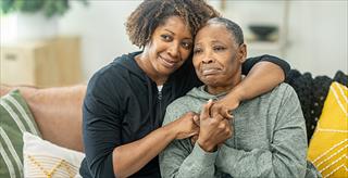 two women