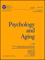 Cover of Age-Related Differences in Associative Memory (special issue of Psychology and Aging, February 2018)