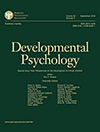 Cover of New Perspectives on the Development of Human Emotion (special issue of Developmental Psychology, September 2019)