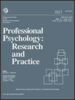 Cover of Multicultural Practice in Professional Psychology (special issue of Professional Psychology: Research and Practice, June 2012)