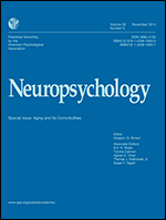 Cover of Aging and Its Comorbidities (special issue of Neuropsychology, November 2014)