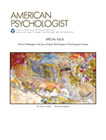 Cover of Ethical Challenges in the Use of Digital Technologies in Psychological Science