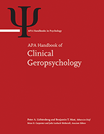Cover of APA Handbook of Clinical Geropsychology (medium)